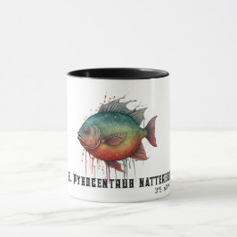 Watercolor Series: Piranha マグカップ