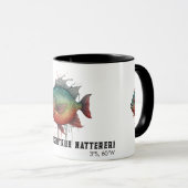 Watercolor Series: Piranha マグカップ (正面右)