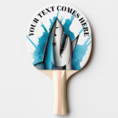 Watercolor Series: Shark 卓球ラケット (裏面)