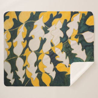 Watercolor Sherpa Blanket シェルパブランケット