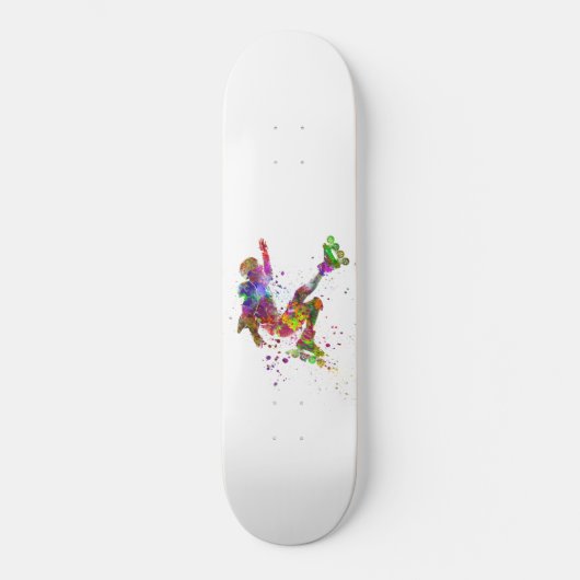 watercolor skater スケートボード (正面)