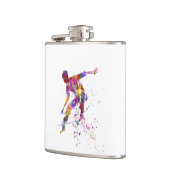 watercolor skater フラスク (左)