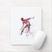 watercolor skater マウスパッド (マウス)