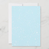 Watercolor Ski Girl Fun Après-Ski Birthday Party 招待状 (裏面)