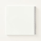 Watercolor Small Hummingbird ノートブック (裏面)