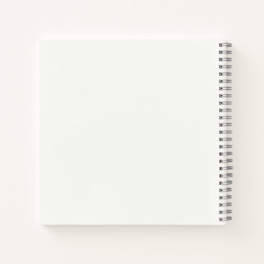 Watercolor Small Hummingbird ノートブック (裏面)