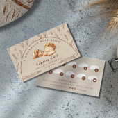 Watercolor Sourdough Bakery Loyalty Card 名刺