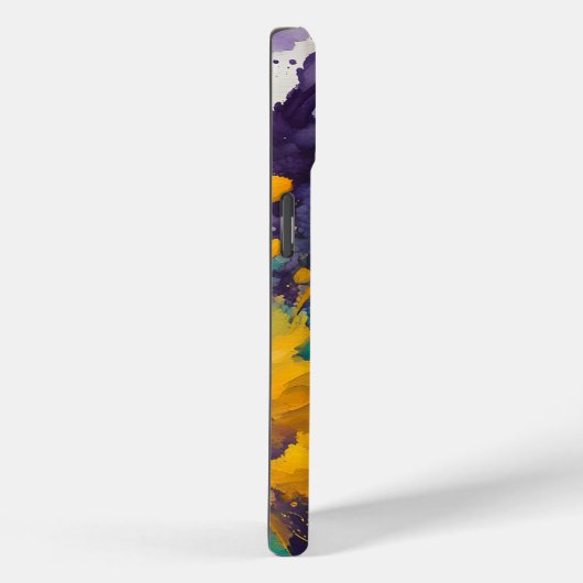 Watercolor Splashes Background Case-Mate iPhoneケース (裏面 / 右)
