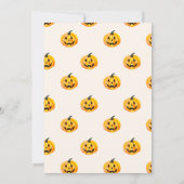 Watercolor Spooky Fun Halloween Party 招待状 (裏面)