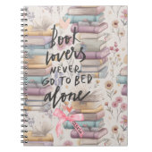 Watercolor Spring Bookish ノートブック (正面)