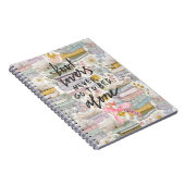 Watercolor Spring Bookish ノートブック (右側)