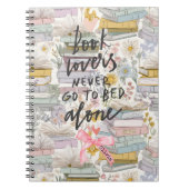 Watercolor Spring Bookish ノートブック (正面)