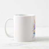 Watercolor Starfish Beach Mug コーヒーマグカップ (左)