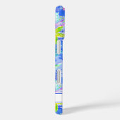 Watercolor Starfish Monogrammed Case-Mate iPhoneケース (裏面 / 右)