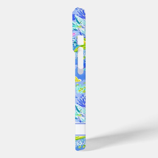 Watercolor Starfish Monogrammed Case-Mate iPhoneケース (裏面 / 左)