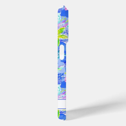 Watercolor Starfish Monogrammed Case-Mate iPhoneケース (裏面 / 右)