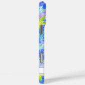 Watercolor Starfish Monogrammed Case-Mate iPhoneケース (裏面 / 右)