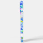 Watercolor Starfish Monogrammed Case-Mate iPhoneケース (裏面 / 左)