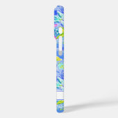 Watercolor Starfish Monogrammed  Case-Mate iPhoneケース (裏面 / 左)