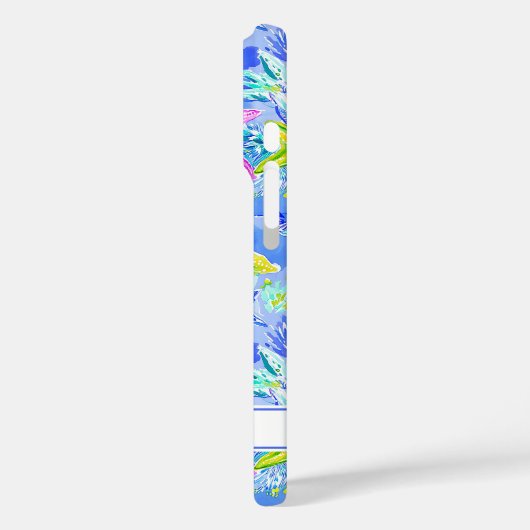 Watercolor Starfish Monogrammed  Case-Mate iPhoneケース (裏面 / 左)