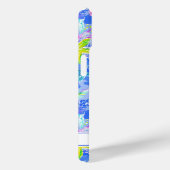 Watercolor Starfish Monogrammed Case-Mate iPhoneケース (裏面 / 右)