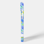 Watercolor Starfish Monogrammed Case-Mate iPhoneケース (裏面 / 左)