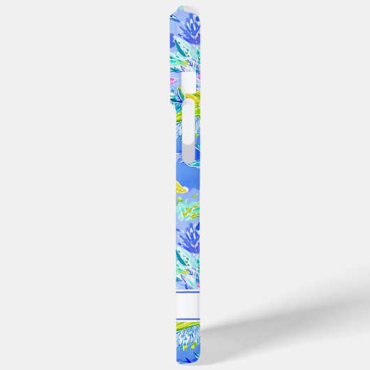 Watercolor Starfish Monogrammed  Case-Mate iPhoneケース (裏面 / 左)