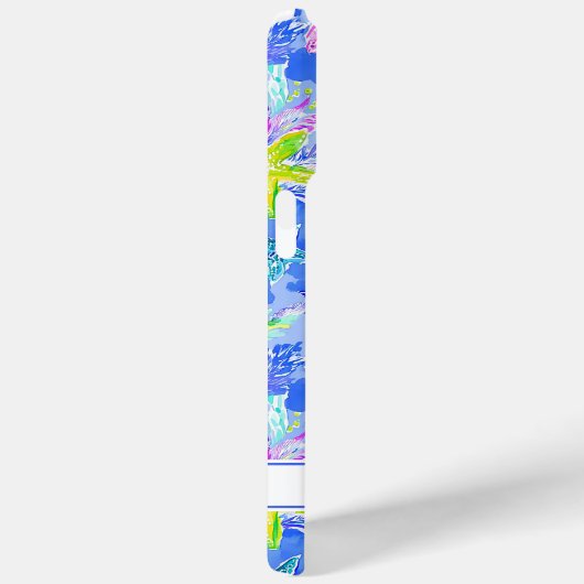 Watercolor Starfish Monogrammed  Case-Mate iPhoneケース (裏面 / 右)