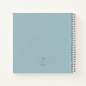 Watercolor Starfish Trio ノートブック (裏面)