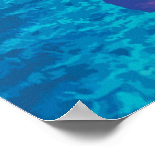 Watercolor Statue of Liberty ポスター (角)