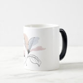Watercolor Stunning Flower Design Mug モーフィングマグカップ (正面右)