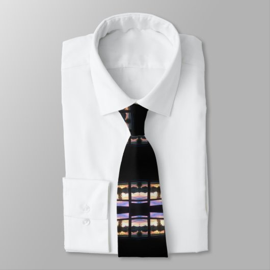 Watercolor Sunset ネクタイ (タイ)