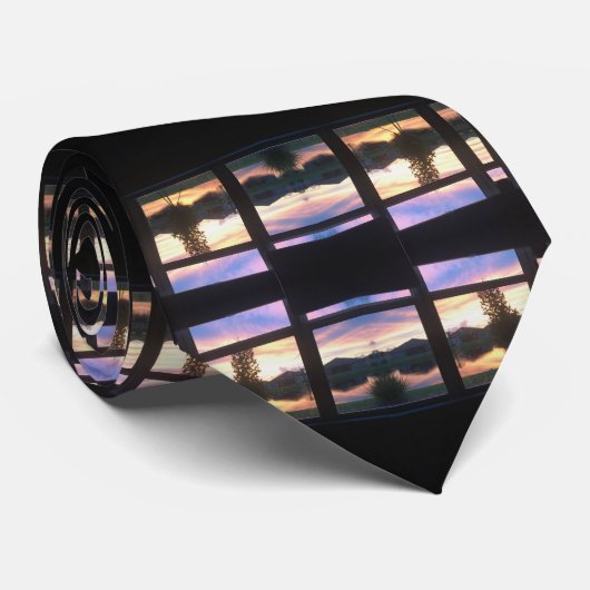 Watercolor Sunset ネクタイ (ロール)