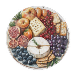 WATERCOLOR THANKSGIVING CHARCUTERIE TRAY カッティングボード