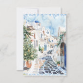 Watercolor Tiles | ギリシャ ウェディングフォト (裏面)
