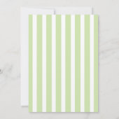 Watercolor Tomato Baby Shower 招待状 (裏面)