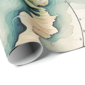 Watercolor Travel Map ラッピングペーパー (ロールコーナー)