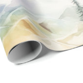 Watercolor Travel Map ラッピングペーパー (ロールコーナー)