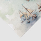 Watercolor Travel Map 薄葉紙 (詳細)