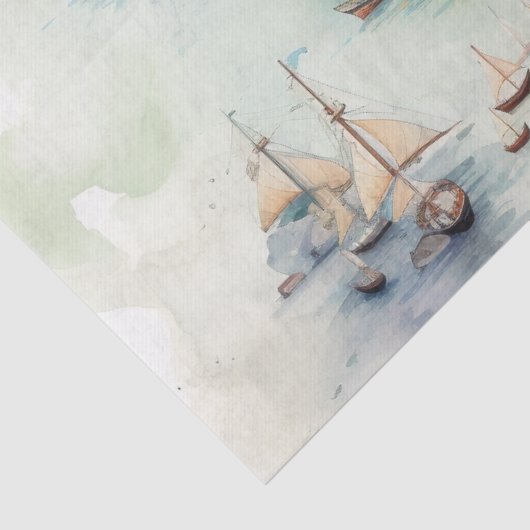 Watercolor Travel Map 薄葉紙 (詳細)