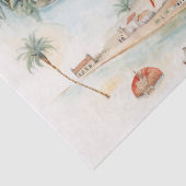 Watercolor Travel Map 薄葉紙 (詳細)