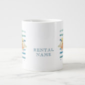 WATERCOLOR TROPICAL FISH VACATION RENTAL ジャンボコーヒーマグカップ (正面)