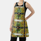 Watercolor Tropical Fruit Stand Monogram Apron 🌺 エプロン (インサイチュ)