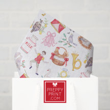 Watercolor Twelve Days of Christmas