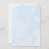 Watercolor under the sea  招待状 (裏面)