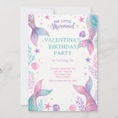 Watercolor Under The Sea Party Invite 招待状 (正面)