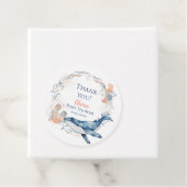 Watercolor Under the Sea Seashell Wreath  フェイバータグ (インサイチュ)