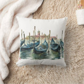 Watercolor Venice クッション (ブランケット)