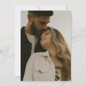 Watercolor Venue Wedding Save the Date セーブザデート (裏面)