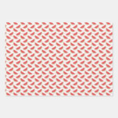 Watercolor Watermelon Pattern   ラッピングペーパーシート (正面)